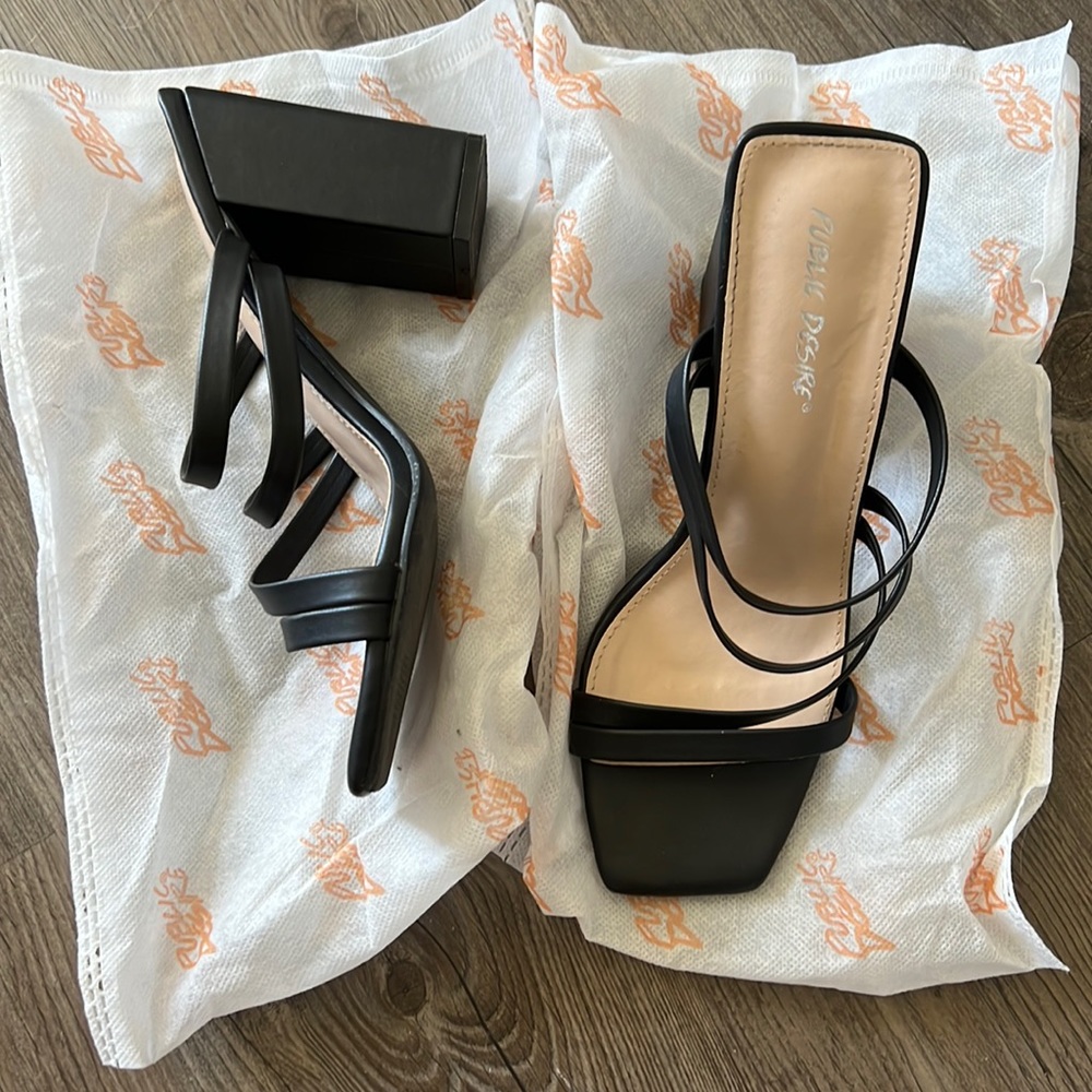 Public Desire Strappy Heels From ASOS